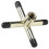Pool Bridge Head Iron Metal Electroplating Durable Billiards Accessory 3