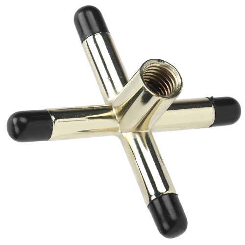 Pool Bridge Head Iron Metal Electroplating Durable Billiards Accessory 2