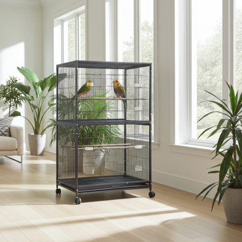 Little-Friends Aviary Grand Flight Cage for Large Bird Colonies 2