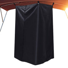 Boat Changing Tent Privacy Drape Changing Room Waterproof Enclosure With Zipper Closure River Lake Pond Women Men Teens