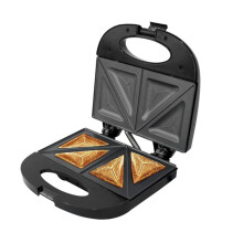 Sandwich Maker 750W NonStick 2Slice Toaster with Cut and Seal System and Indicator Lights