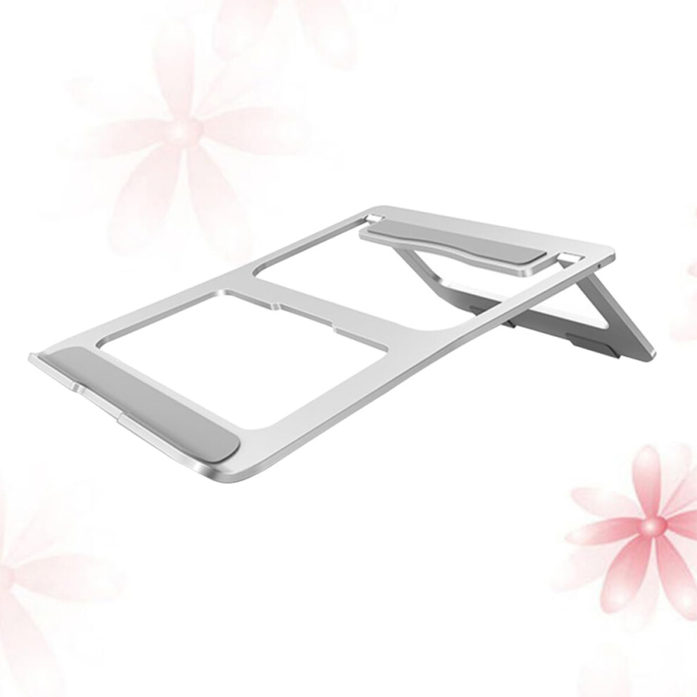 Foldable Aluminum Laptop Stand Adjustable Ventilated Holder Nonslip Lightweight For Home Office 9347817835489