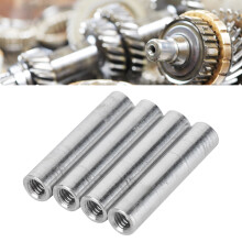 Aluminium Alloy Standoff Spacer Female Thread Support M4x0.7mm 28mm 10 Pack