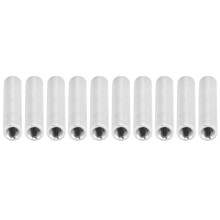 10Pcs Aluminum Alloy M4x0.7mm Round Standoff 42mm Surface Spacer