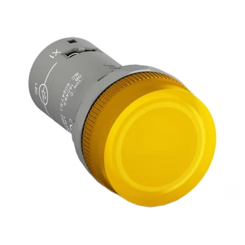Led Indicator Light, Model Cl2542y, Panel Mount Indicator Lamp 9187378599174