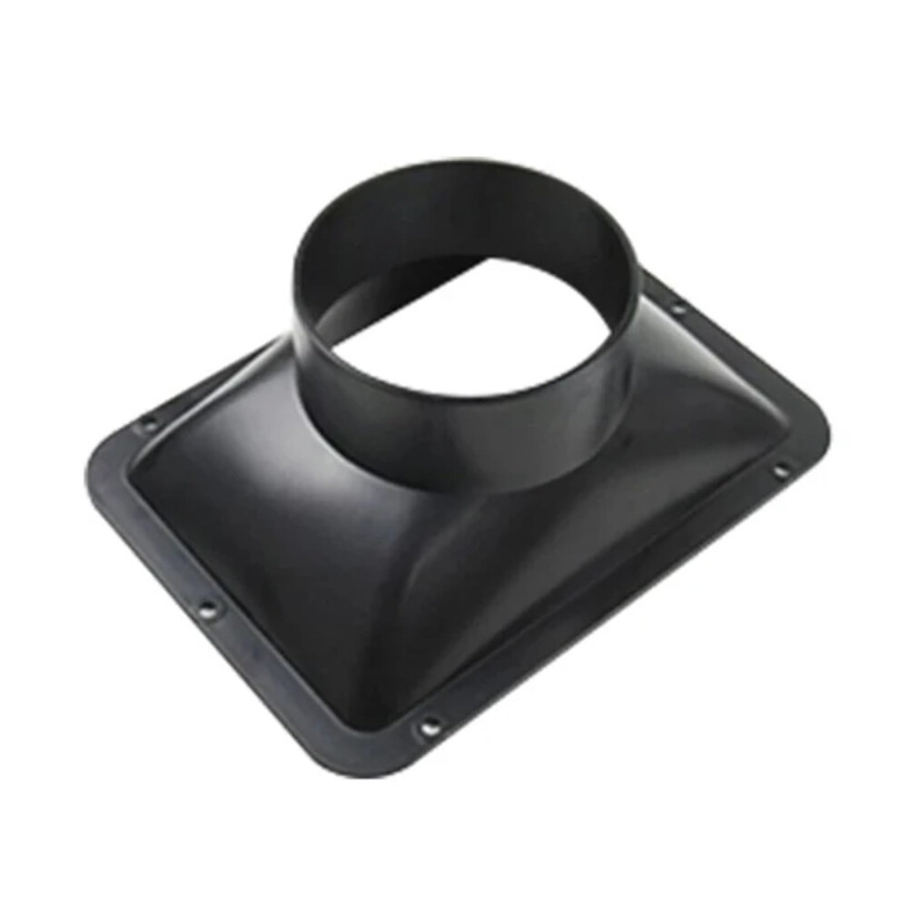 150Mm Range Hood Vent Connector Watertight Wall Flange Abs Duct Fan Hose Adapter 9347817829853
