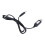 Noise Reduction Compatible CI-V CAT Cable For Frequency Logging Windows 11 Compatible Efficient Data Transfer Durable ABS Material With One-Time 6