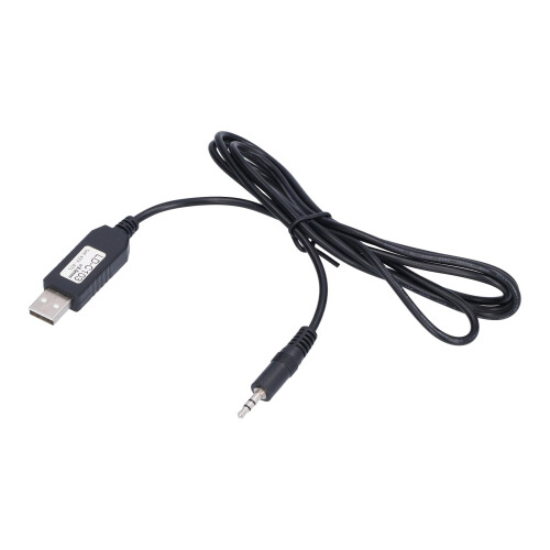 Noise Reduction Compatible CI-V CAT Cable For Frequency Logging Windows 11 Compatible Efficient Data Transfer Durable ABS Material With One-Time 1