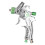 TE2006 Portable Spray Gun Kit, 125ml, 1.0mm Nozzle 8