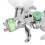 TE2006 Portable Spray Gun Kit, 125ml, 1.0mm Nozzle 6