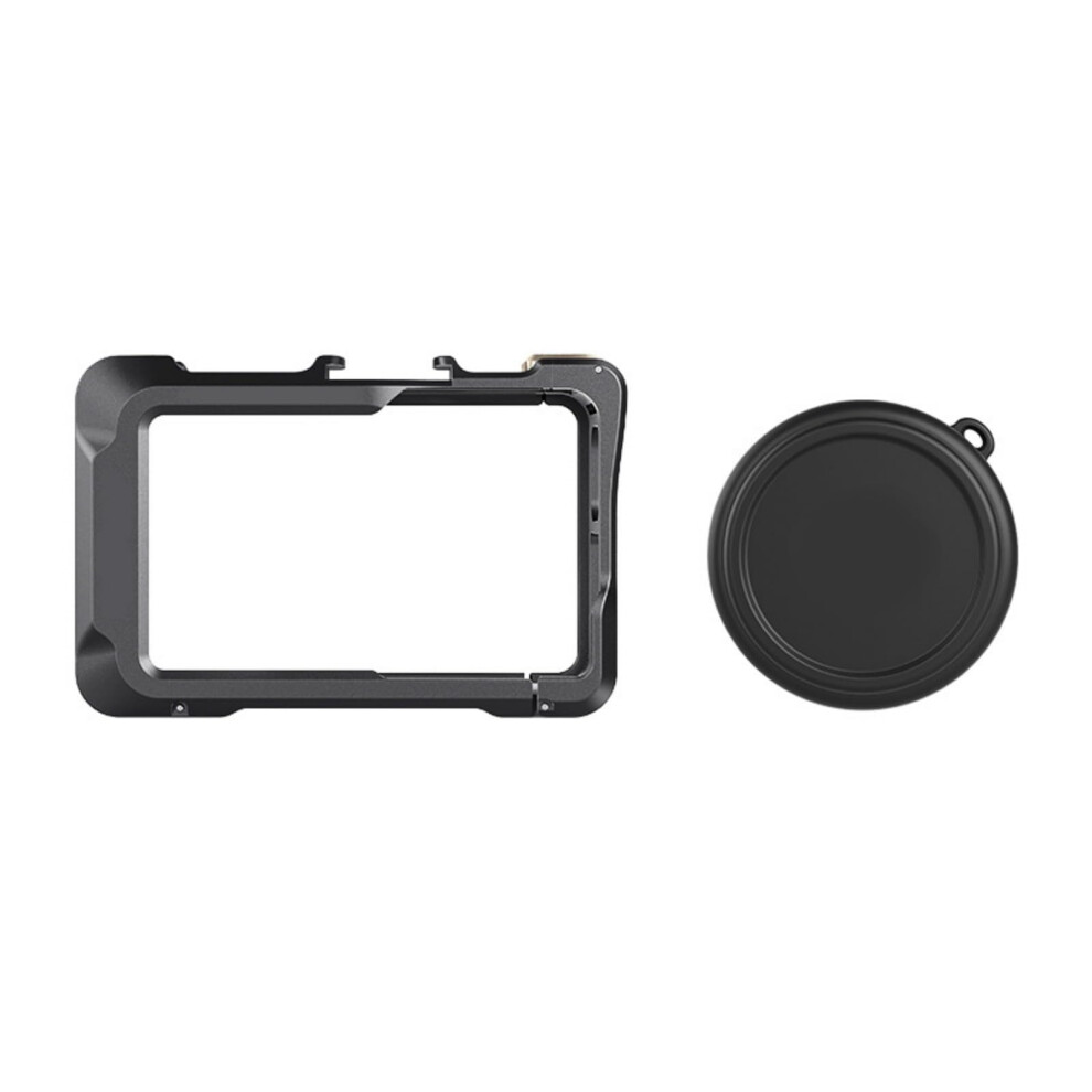 Quick Release Camera Cage Aluminum Alloy Frame For Action 4/3 Sports Camera With Lens Protector And Lens Cover Included 9199774243209