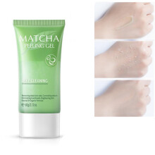 Korean Beauty Essential Apricot Blossom Peeling Gel, Non-Tightening Moisturizing Exfoliation, 60g, Matcha Improve Dry Lines For Halloween Parties