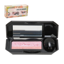 Sombra para olhos bicolor fácil de aplicar com transição gradual de cores, à prova d'água e de secagem rápida para um glamour diário sem