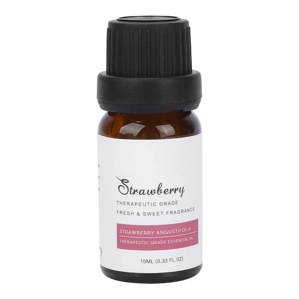 Strawberry Fragrance Oil Premium Scented Oil for Diffusers Aromatherapy Candle Making with Fruity Aroma Creating Cozy Environment Advanced Printing T