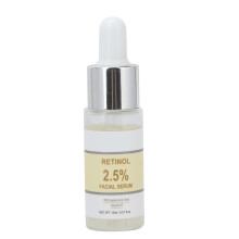 Hydraterend serum met 2,5% retinol voor huidregeneratie, milde, niet-irriterende anti-aging oplossing die de elasticiteit en textuur verbetert.