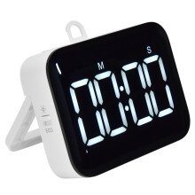 Master of Moments: Count Down Up Timer with Loud/Soft Volume Choices, Magnetic Attachment & Stand, for a Life Well-Timed