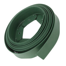 Rasenkanten-Set mit 15 Erdspießen, 5 m PE-Gartenbegrenzung
