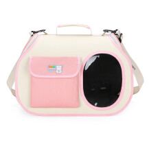 Dog Carrier Cats Sling Backpacks Bag Small Animal Outdoor-Pink