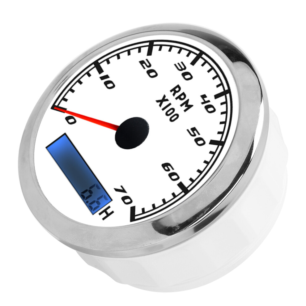 Automobile & Marine Waterproof Tachometer 9-32V Dc For Yacht Boat Rv Car 7901377515773