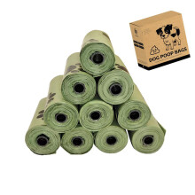 Dog Poop Bag Biodegradable Extra Thick LeakProof 180 Pieces 12 Rolls Outdoor Use