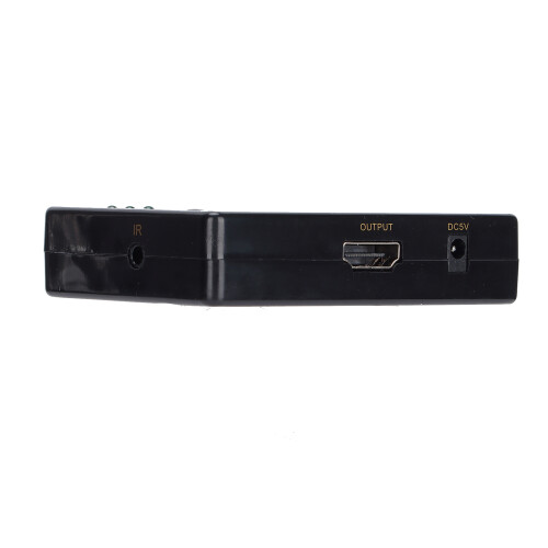 HD Multimedia Interface Switcher 3 in 1 Out 4Kx2K with IR, Black 2