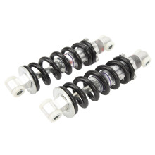 2PCS 170mm Motorcycle Rear Shock Absorber with Adjustable Damping for ATV Scooter Electric Bike