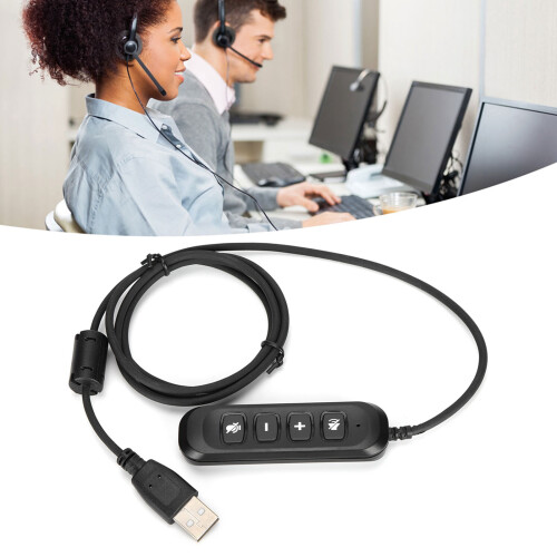 H901 Adaptateur USB Noir Réglable 3,5 mm vers USB 2
