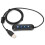 H901 Adaptateur de câble USB vers 3,5 mm QD, bleu 9