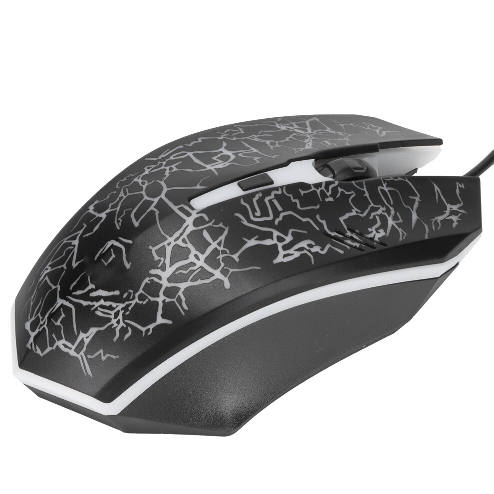 Wired Usb Mouse Optical For Gaming And Office Computer Accessories Black 9371377516588