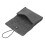 Felt File Folder, Large Capacity Document Bag with Snap Button Closure for Wide Application in Office Home School, Durable Briefcase Style (Black) 6