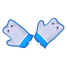 2pcs DualSided Pet Grooming Gloves for Cats and Dogs, Reusable Hair Removal Mitts, Gentle Massage, Ergonomic Fit for Furniture and Clothes
