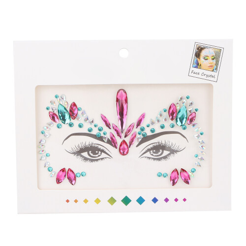 DIY Make-up Gesichtsschmuck Glitzer-Aufkleber – Glitzersteine, ABS-Material 1