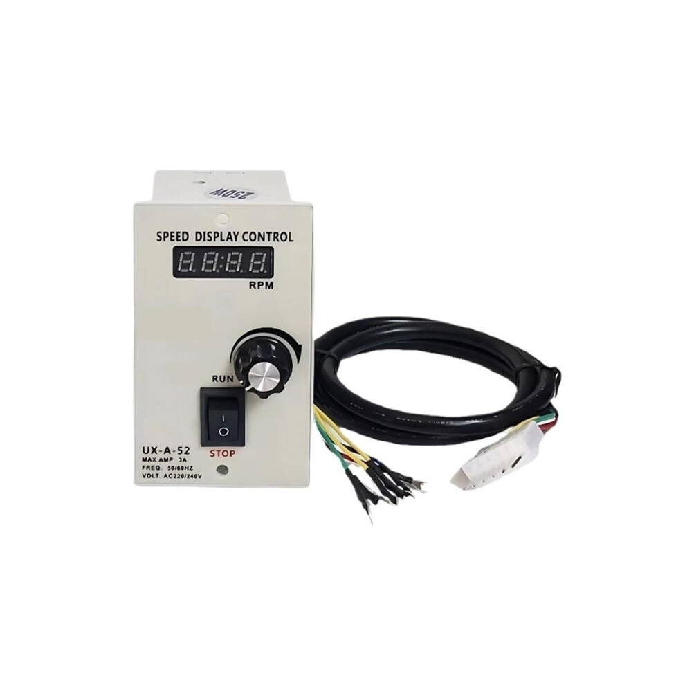 Led Display Speed Controller 400W, Ac 220V, 50/60Hz Regulator Control, Forward & Backward Motor Governor 9187378600764