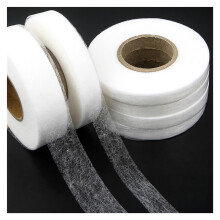 Hemming Tape 60m X 2cm, DoubleSided NonWoven Adhesive IronOn Cloth For TurnUp Hems, Bonding And Patching Clothing