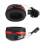 Noise Suppression Ear Muff For Work Helmets With Adjustable Headband Black And Red For Construction Site Sanding Tasks 1