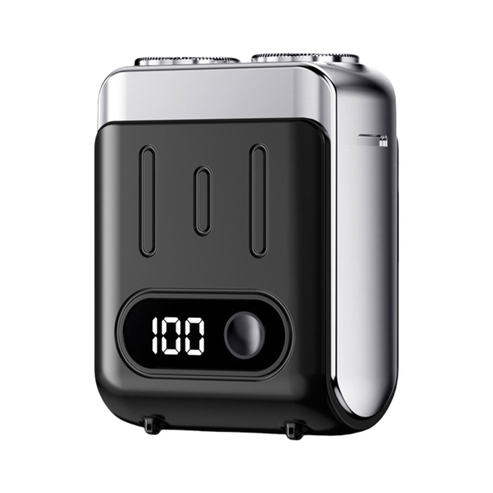 Electric Shaver for Men USB Rechargeable Travel Size with Digital Display and Low Noise Design