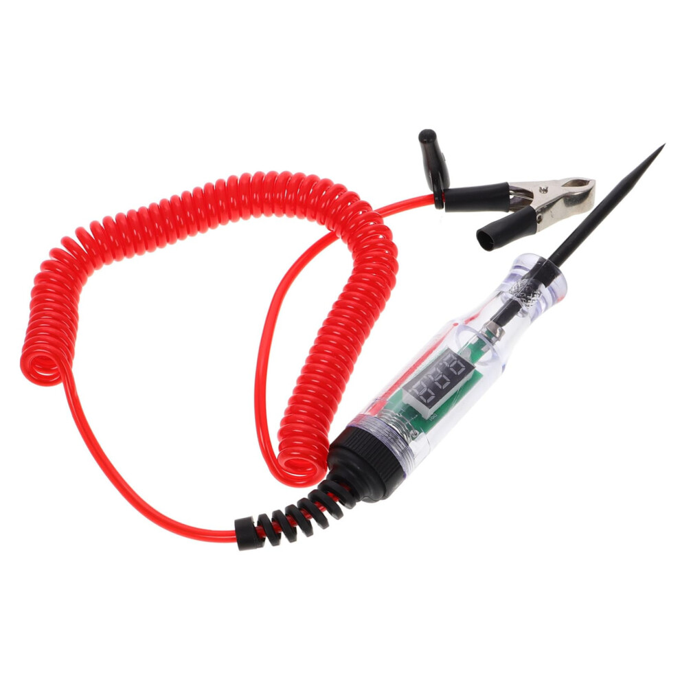 Digital Automotive Circuit Tester Pen Led Voltage Tester With Metal Probe For Polarity And Continuity Testing Car Wiring 9347817832488