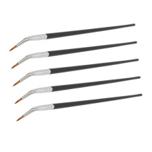 Präzisions-Make-up-Pinsel mit ergonomischem Griff für professionelle Nageldesigns und Make-up in Salonqualität – ideal für Halloween-Partys und