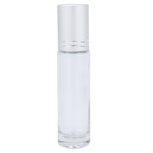 Duurzame roll-on flesjes voor etherische oliën, met een rollend balontwerp, navulbaar, lekvrij, amberkleurig glas, ideaal voor op reis.