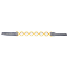 Figuur 8-band voor schouderoefeningen, elastische fitnessband met verbredend ontwerp en antislip massagehandvat, elastische draagbare siliconenband