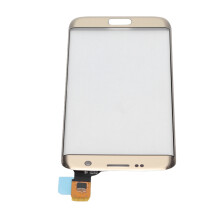 S7 Edge vetro digitizer touchscreen 4,8 oz Nero