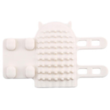 Soft Cats Wall Corner Massager Wall Mounted Cat Massager Comb Tickling Face Brush Indoor White Grooming Tool