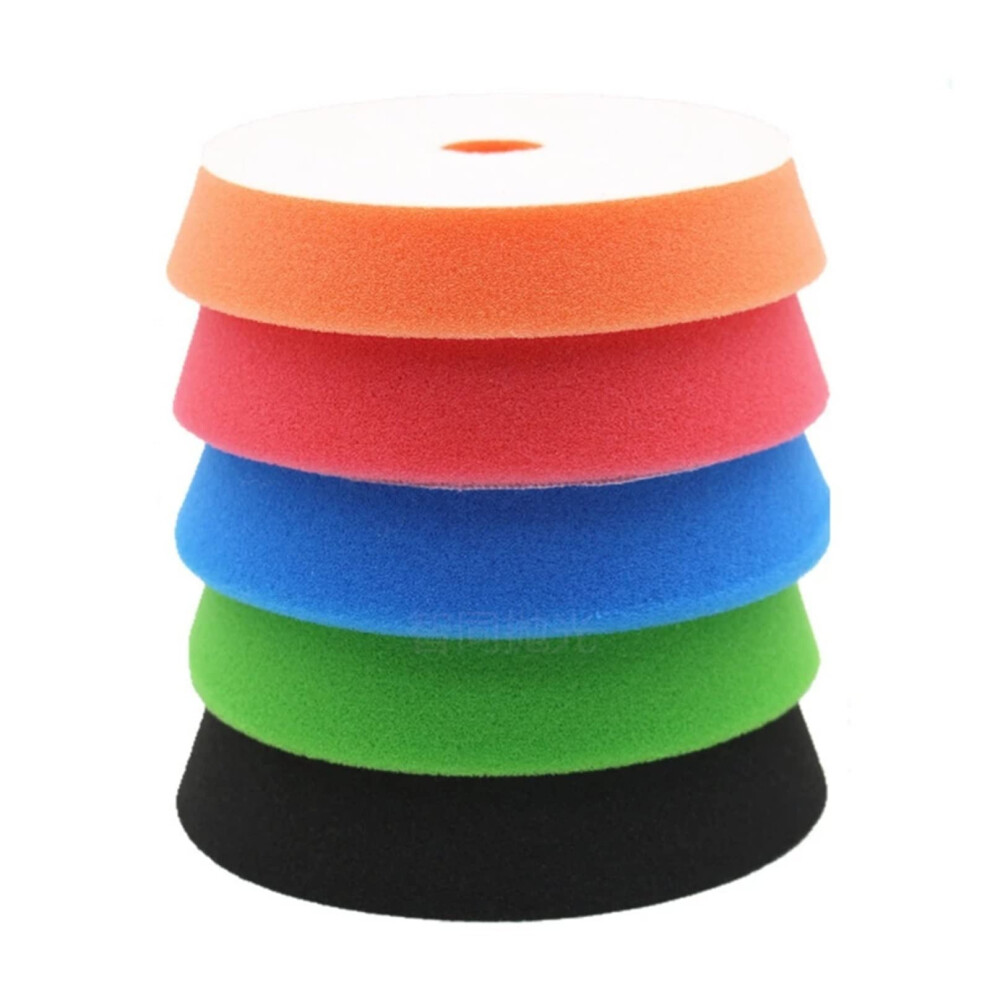 Car Polishing Pads Kit 5 Pcs 6 Inch Foam Buffing And Waxing Pads For Car Polisher Gloss Finish 9347817832860