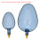ABS Köder-WurfLöffel Set, 8 mm Gewinde, translucent dunkles Blau 8
