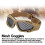 Adjustable Mesh Goggles - Protective Eyewear for Outdoor Adventures 12