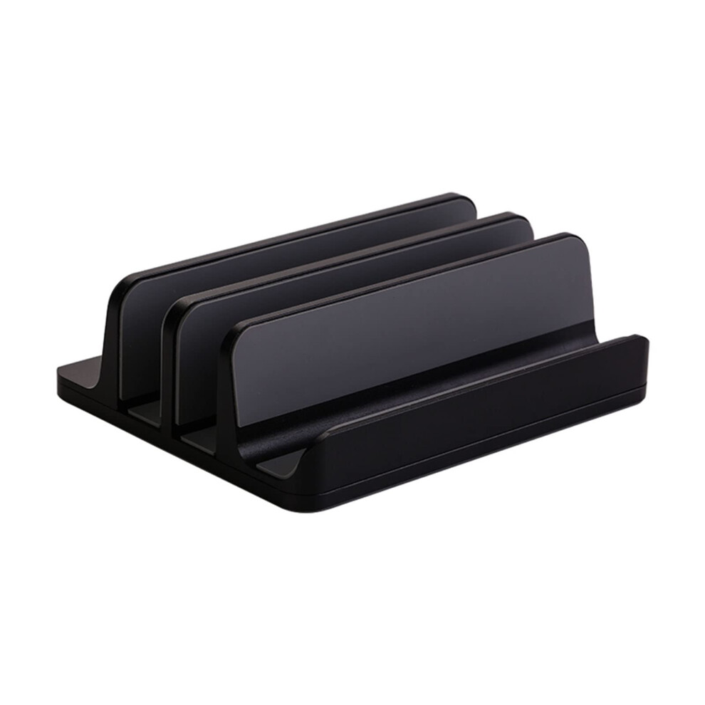 Aluminum Alloy Desktop Laptop Stand Rack Adjustable 2Slot Desk Holder Dock Base For Notebook Laptops 9199774246408