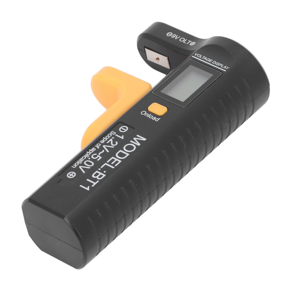 Battery Tester Digital Voltage Detector With Lcd Display For Aa Aaa C D 9V, 1.2V5.0v, Lightweight Portable Design 9347817833102