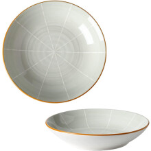 Dinner Plates Stoneware Set Of 2 Pasta Bowls And Soup Plates Ceramic Serving Bowls
