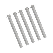 5Pcs Stainless Steel Long Rod Nut Hex Coupling for Gobilda 8mm ø4106-4008-1200