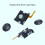 Hall Effect Joystick Replacement for  with Repair Tools No Drifting Electromagnetic Stick for  OLED/Lite 2PC 3